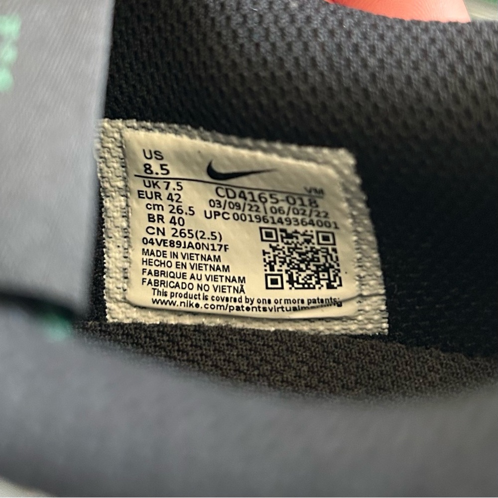 Nike Men’s Air Max Excee 'Black Gorge Green' Sneakers CD4165-018 Size 8.5 - Picture 9 of 9